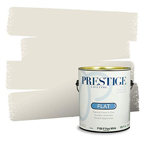 PRESTIGE Paints Interior Paint and Primer In One, 1-Gallon, Flat, Comparable Ma…