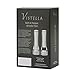Vistella Manual Salt and Pepper Grinder Mill Set - Adjustable Coarseness - Acrylic Spice Container and Stainless Steel Body