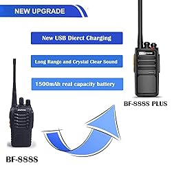 BAOFENG Walkie Talkies Long Range BF-888S Plus