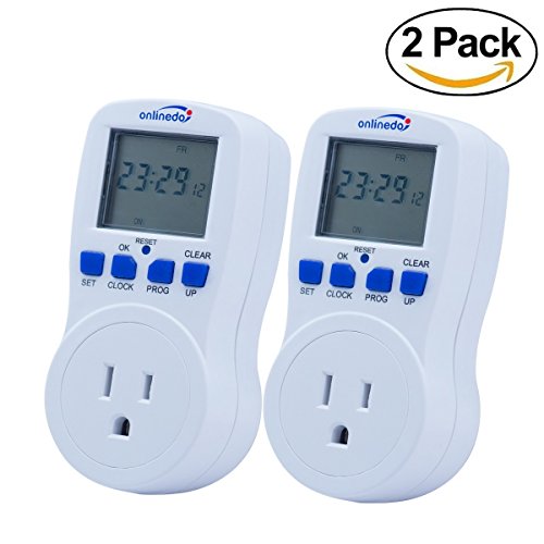 2 pack, 2017 update version 15a/1800w lcd 24-hour/7-day…