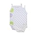 Feathers Baby Girls Polkadot Print 100% Cotton Super Soft Camisole Onesies 2-Pack