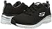 Skechers Women's Fashion Fit Statement Piece Sneaker,Black/White,US 7 M