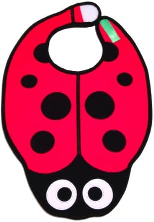 Dibs on Bibs Ladybug Baby Bib