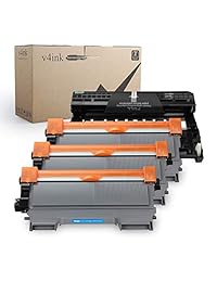 v4ink compatible Brother DR420 Drum Unit y TN450 TN420 Black High Yield Cartucho de tóner para HL-2270DW HL-2280DW mfc-7365dn DCP-7060D intellifax-2840 Printer series (3toner + 1drum)
