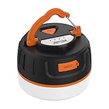 WONTECHMI Camping Lantern, 200lm Ultra Bright, LED IP65 Waterproof Outdoor Lights and Strong Magnet, Tent Lamp with Rechargable 5200mAh Battery Power Bank for Camping, Hiking, Best Gift Sale
