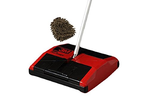 3M 6000 Floor Sweeper, Large (Complete Set) w/ Bonus: Premium Microfiber Cleaner Bundle