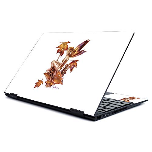 MightySkins Skin for HP Envy X360 13" (2019) - Falling Leaf | Protective, Durab…