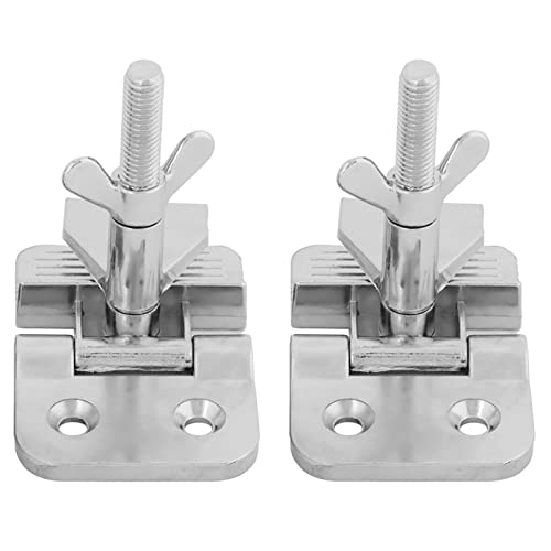 Fafeicy 2 Pcs Silk Screen Printing Butterfly Frame Hinge Clamp, Silk Screen Stretcher Screen Print Hinge for Fixing Screen Frame When Printing