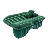KingCamp Car Air Mattress Inflatable Camping Air Mattress Folding Couch with Two Pillows (Green)