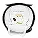 Insect & Butterfly Habitat / Village / Residence / Terrarium 12x12x12 inches; Easy Zip-Open Door; Collapsible for Storage