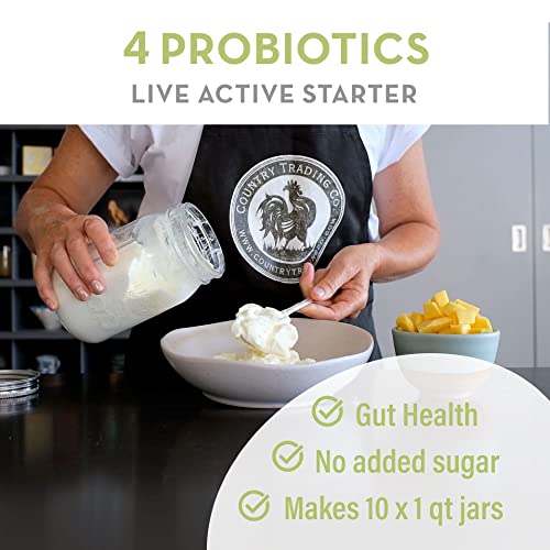 Probiotic Yogurt Starter Culture 10 Qt Plain Yogurt All Yogurt Makers