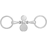 HORZE Spoon Mouth Loose Ring Snaffle Bit