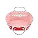 Xleoo Oversized colorful Monogram real leather Never fill in full shoulder handbags Red/Pink