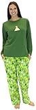SleepytimePjs Women's Christmas Flannel Pajama Sets