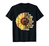 She Is Life Itself Wild And Free Sunflower T-Shirt