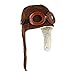 CELLTEKAdorable Pilot Aviator Warm Hat Beanie Plush Cap Baby Toddler Aviator hat Brown