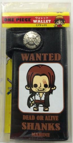 ワンピース パンソンワークス 最安値に挑戦 ウォレット シャンクス ブラック