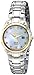 Seiko Women's SUT214 Two-Tone Stainless Steel Bracelet Watch with Diamond Markers