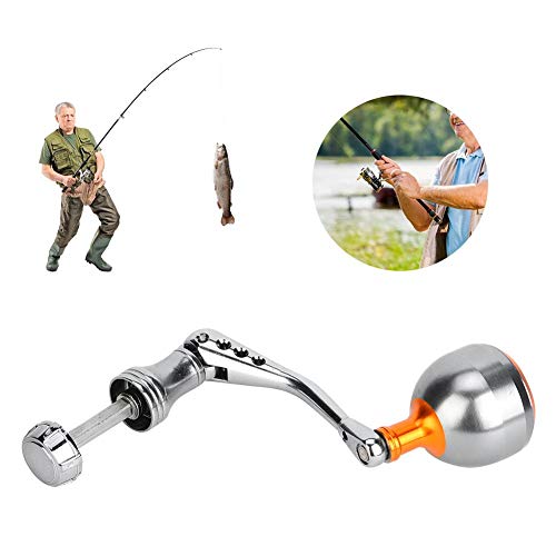 Silber Angelrolle Arm, Angelrolle Kipphebel, See für Pool Wild Fishing Sea Fishing – Bild 7