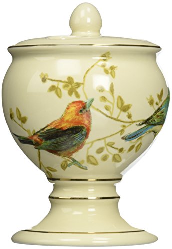 avanti gilded birds trash can avanti gilded birds trash can