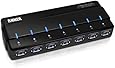 Anker AH121 USB 3.0 7-Port Hub with 36W Power Adapter [12V 3A High-Capacity Power Supply and VIA VL812 Chipset]