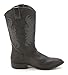 Rampage Womens Wamblee Cowboy Western Mid Shaft Boot 9 Black