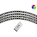 iJDMTOY Universal Fit 4pc 7-Color RGB LED Under Car Glowing Light System w/Wireless Remote Controlthumb 2