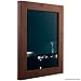 Craig Frames FM26DKW 20 by 24-Inch Picture Frame, Smooth Wrap Finish, 1.26-Inch Wide, Dark Brown