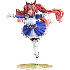 ファット・カンパニー ウマ娘 プリティーダービー スケールフィギュア [緋色の君へ風が吹く]ダイワスカーレット プラスチック製 塗装済み完成品 1/7スケール 専用台座付属 全高約260mm 横幅約220mm