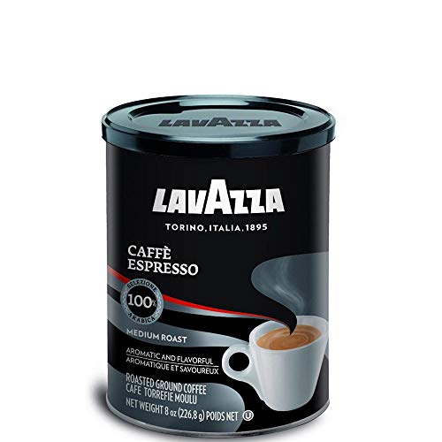 Lavazza - Caffè Espresso Black Gemahlener kaffee - Dose 250 g