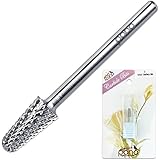 Pana 3/32" Safety Bit Nail Carbide Bit - Silver Color (Grit: Coarse - C) for Electric Dremel Drill Machine