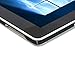 Skinomi Black Carbon Fiber Full Body Skin Compatible with Microsoft Surface Pro 4 2015 / Surface Pro 5 2017 (Full Coverage) TechSkin with Anti-Bubble Clear Film Screen Protector