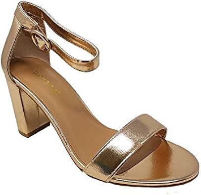 bamboo rose gold sandals