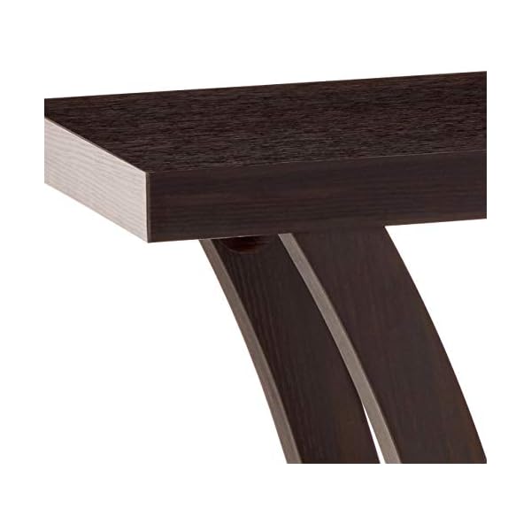 Crown Mark Draper Console Table, Espresso