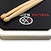 Drum Pad And Sticks Practice Pad By Drum Republic. Premium 12 Inch Pad For Adults And Pair Of 5A Drumsticks. Snare Drum Practice Kit For Beginners And Pro Drummers. 12 In Single Sided Pad