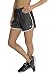 RBX Active Women's Elastic Waistband 5" Inseam Basketball Short,Black / White Combo,Medium