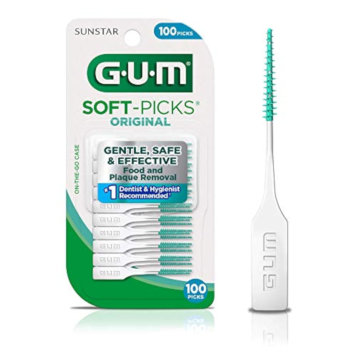 GUM SoftPicks Original Dental Picks, 100 Count eBay
