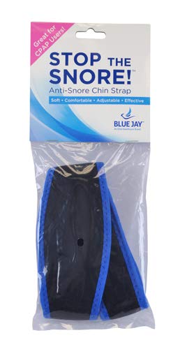 Blue Jay Stop the Snore! Anti-Snore Chin Strap - CPAP Chin Strap, Medical Grade Chin Strap, Soft, Comfortable, Adjustable, Breathable and Itch-Free Hi-Grade Neoprene fabric, Sleep Aid - Thumbnail 3