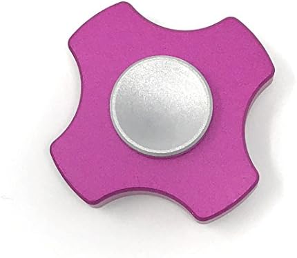 BLACKDIGITAL Purple-Grey Metal New Fidget Spinner Fidgit Spinners Fidget Toy Tri-spinner Finger Hand Toys Adhd Best Figit Cube Play Prime Tri Premium Anti-anxiety Ultra Stable High Speed