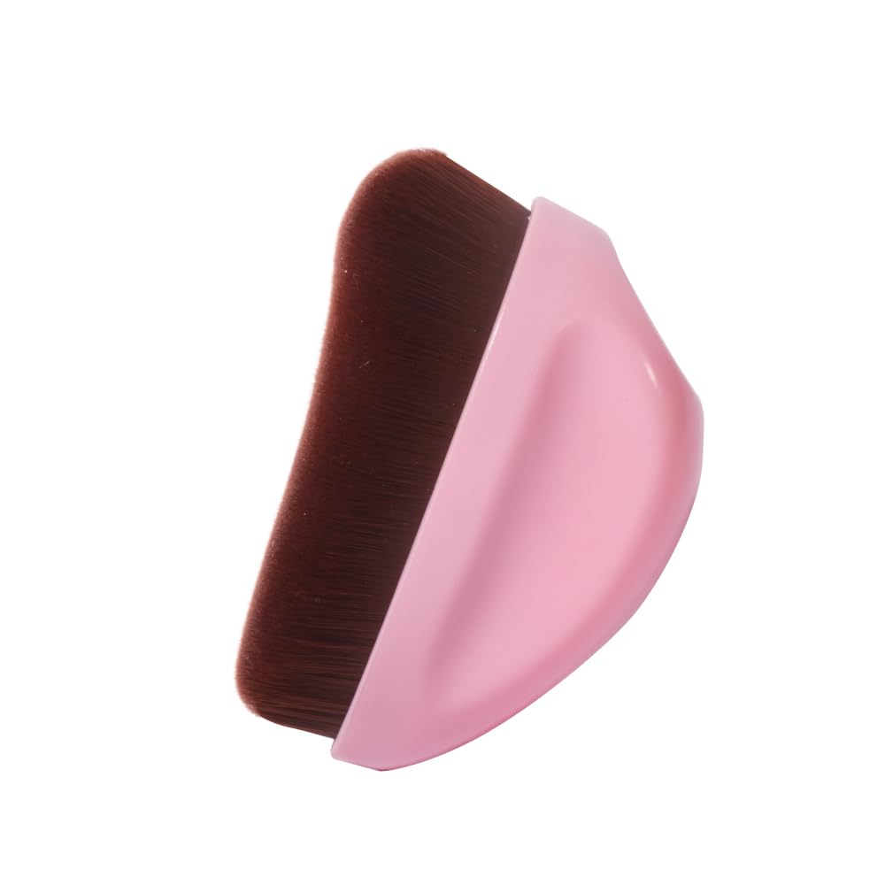 KRASH TOOLS Morning Klimax Makeup Brush for Liquid Products - Extra Soft Bristles - Inner Curve that Fits the Face