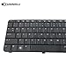 SUNMALL Laptop Keyboard Replacement Compatible with HP Compaq Presario CQ61 G61 G61-100 G61-200 G61-300 CQ61-200 CQ61-100 CQ61-300 Series Laptop Black US Layout