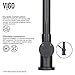 VIGO Gramercy 17'' H Single Handle Pull-Down Spout Kitchen Faucet in Matte Black-VG02008MB