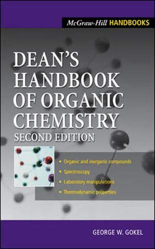 Buy Dean S Handbook Of Anic Chemistry Mcgraw Hill Handbooks Book Online At Low Prices In India Dean S Handbook Of Anic Chemistry Mcgraw Hill Handbooks Reviews Ratings In