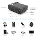 UnlimiTV Mini Projector, Full HD Native 720p Portable Large Image Video Projector with 50,000 Hrs LED Lamp Life Support 1080p, ATV,HDMI, USB, AV, TV Stick, PS4, Laptopthumb 1