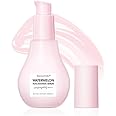 Watermelon Moisturizer Facial Serum, Hydrating Glow Priming Liquid Highlighter.