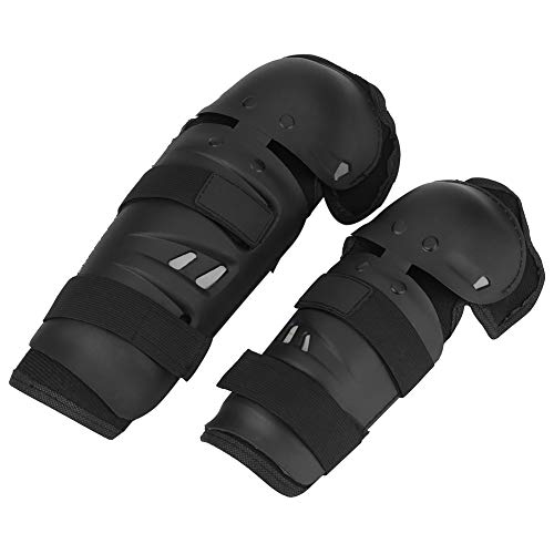 Nikou Elbow Knee Pads Set - Motorcycle Motocross Cycling Elbow Knee Pads Protector Shin Guard Armors Set Black 4 pcs - Thumbnail 7