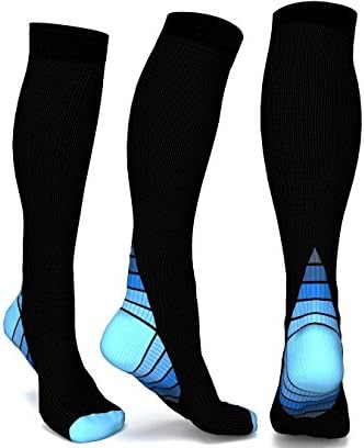 Compression Socks for Men &amp; Women, Graduated Compression Socks for Athlete,Runners,Nurses,Maternity, Flight, Circulation Socks