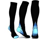 ABIsedrin Compression Socks for Men & Women(1 Pair), Best for Running, Athletic Sports, CrossFit, Flight Travel, Fit for Nurses, Maternity Pregnancy, Healthy Breathy Stockings