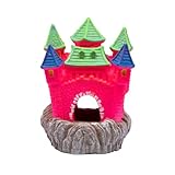 GloFish Extra Large Castle Ornament, 1 Count, Decor