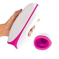 natural lubrication US$ 49.99 - Blowjob 30 Speed Vibration Simulated Electric Male Masturbator  Cup Deep Throat Mouth Design Tight Oral Sex Toys For Men main image 0